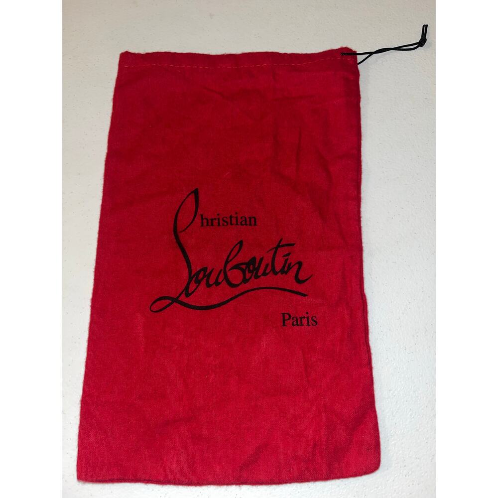 Christian Louboutin dust bag .